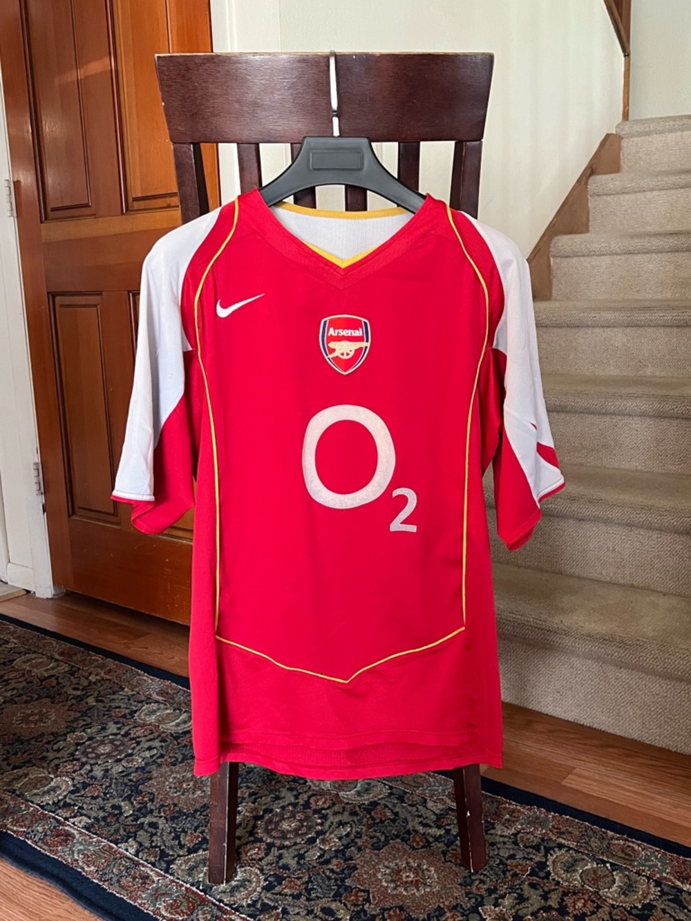 Vintage Nike Arsenal Thierry Henry Soccer Jersey Men’s Medium